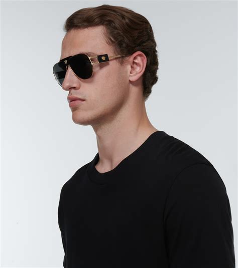 versace special project aviator sunglasses|Versace aviator sunglasses women.